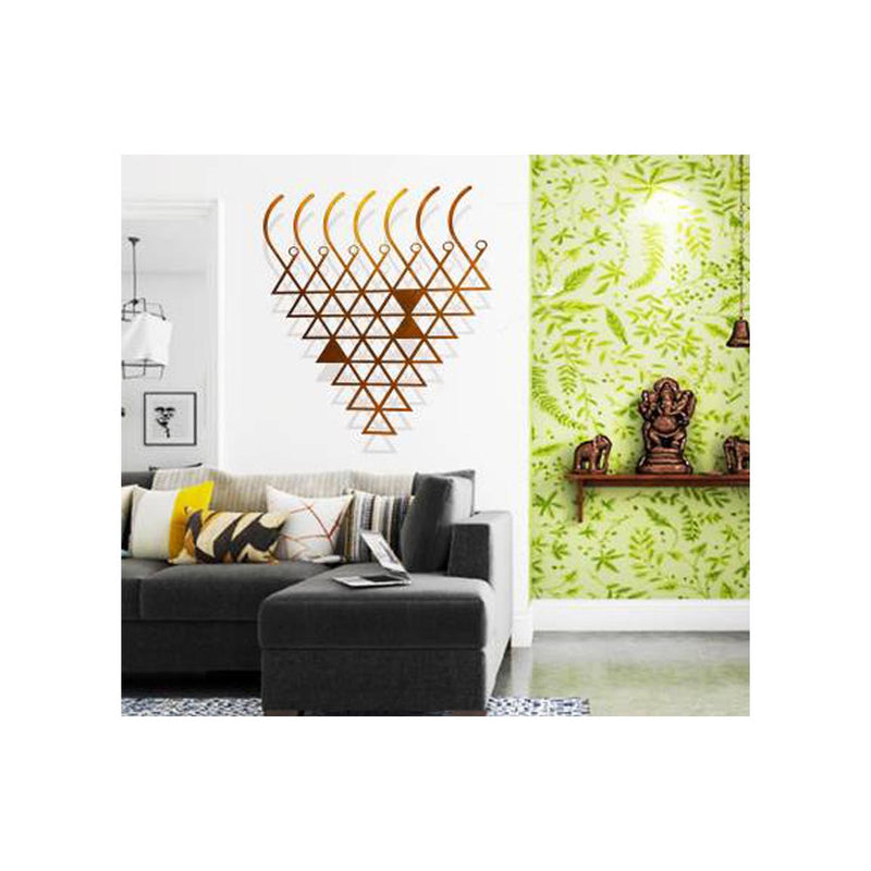 Saraswati Yantra Metal Decor ( 24 x 24 inches) in India, UK, USA, All Country