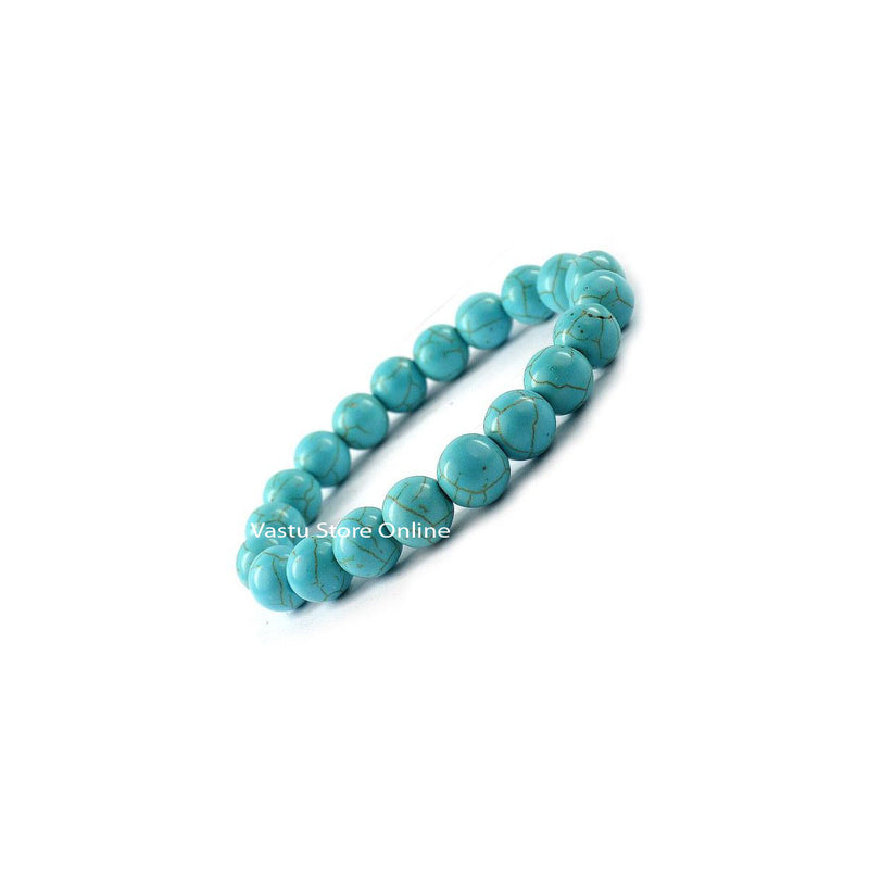 Tourquise Round Crystal Bracelet in India, UK, USA, All Country