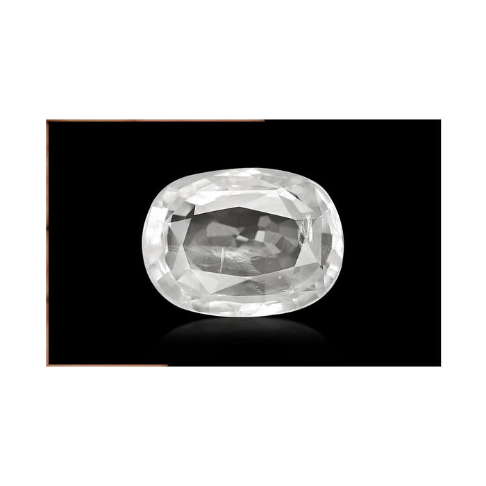 Natural White Sapphire - 10 in India, UK, USA, All Country