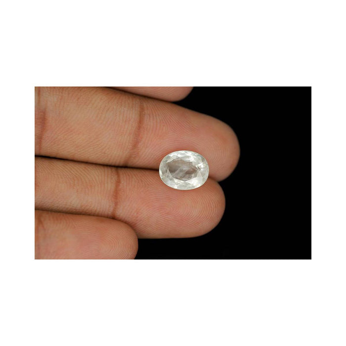 Natural White Sapphire - 8 in India, UK, USA, All Country