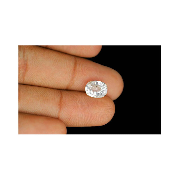 Natural White Sapphire - 5 in India, UK, USA, All Country