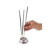 Agarbatti Stand with Dhoop In Silver Steel Incense Holder in India, UK, USA, All Country