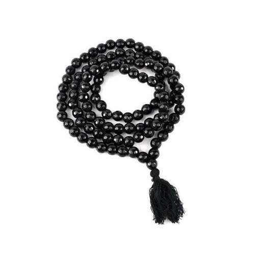 Black Onyx Round Beads Mala in India, UK, USA, All Country