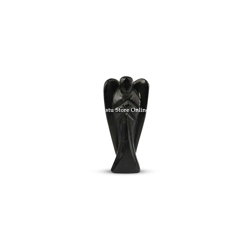 Black Tourmaline Crystal Angel in India, UK, USA, All Country