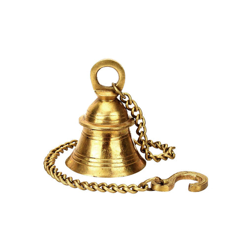 Brass Wall Hanging Bells for Home Mandir Temple Living Room Decoration in India, UK, USA, All Country