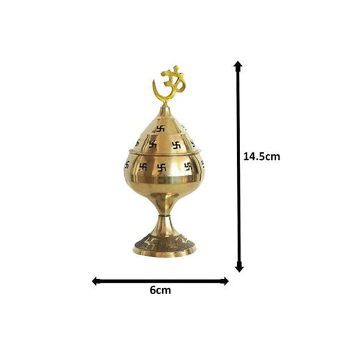 Combo Of 5 Face Brass Punch Mukhi Aarti Diya Jyoti Diya Oil Puja Lamp Puja Diya and Jali Akhand Jyoti Deep with Stand Brass in India, UK, USA, All Country