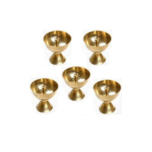 Akhand Jyoti Brass Table Diya Set in India, UK, USA, All Country