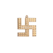 Pure Brass Swastik with Pyramid for Home, Office & Factory in India, UK, USA, All Country