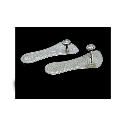 3" Solid sterling silver handmade Charan paduka or slippers for idol krishna, laddu gopala, little krishna or Vshnu Narayana puja in India, UK, USA, All Country