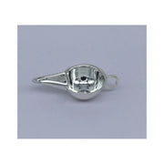 Silver handmade new born baby feeder, water milk silver feeder, silver baby food set baby kids utensils in India, UK, USA, All Country