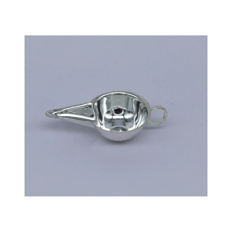Silver handmade new born baby feeder, water milk silver feeder, silver baby food set baby kids utensils in India, UK, USA, All Country