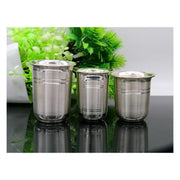 999 fine silver handmade baby water milk glass tumbler, all sizes silver tumbler, silver baby food dining set, silver utensils in India, UK, USA, All Country