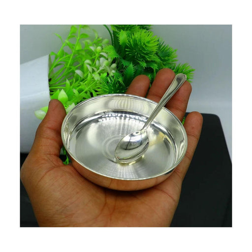 999 fine silver handmade plate or tray, best baby gifting food serving plate, silver utensils, silver vessel in India, UK, USA, All Country