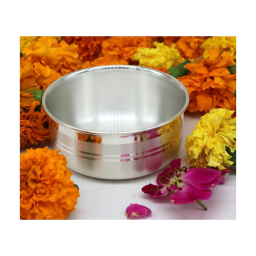 999 pure sterling silver handmade solid silver bowl, silver has antibacterial properties, keep stay healthy in India, UK, USA, All Country