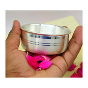 999 pure sterling silver handmade solid silver bowl Option 3 in India, UK, USA, All Country