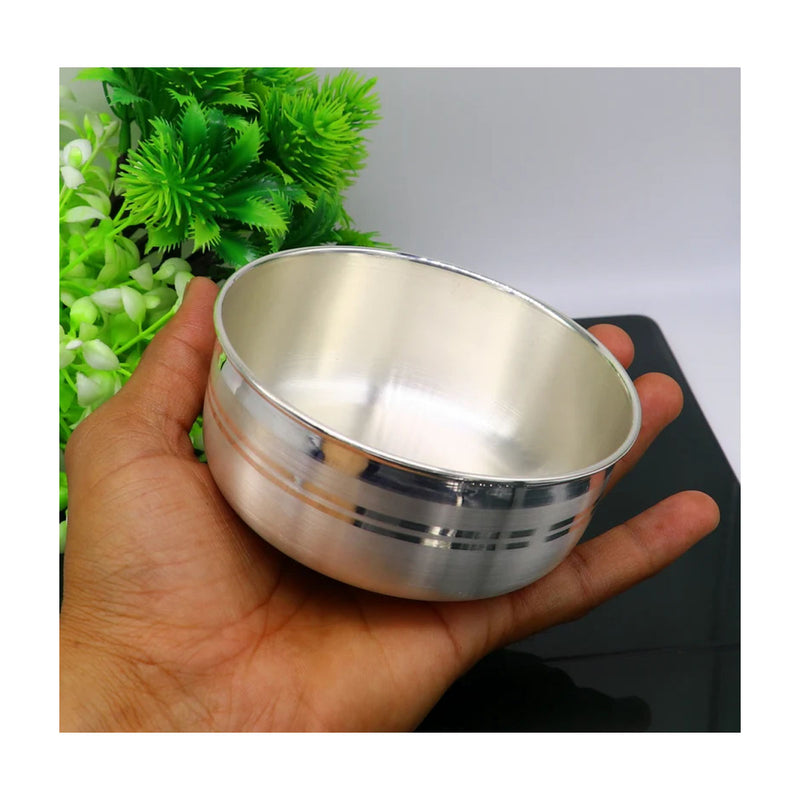 999 pure sterling silver handmade solid silver bowl Option 1 in India, UK, USA, All Country