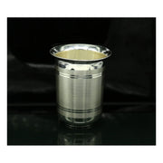 925 sterling silver handmade design water or milk glass cup for baby food, best gifting idea, silver utensils in India, UK, USA, All Country