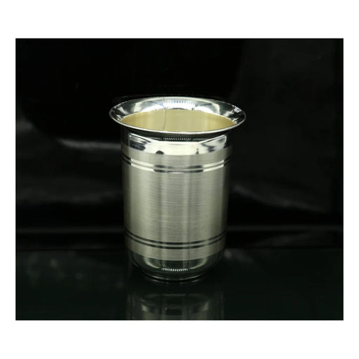 925 sterling silver handmade design water or milk glass cup for baby food, best gifting idea, silver utensils in India, UK, USA, All Country