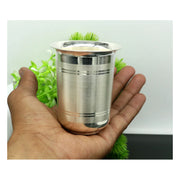 925 sterling silver handmade design water or milk glass cup for baby food, best gifting idea, silver utensils in India, UK, USA, All Country