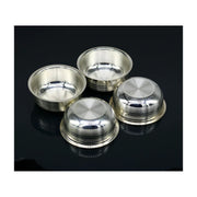 999 Fine silver handmade solid bowl, silver utensils, silver vessel, baby food bowl, baby kitchen set in India, UK, USA, All Country