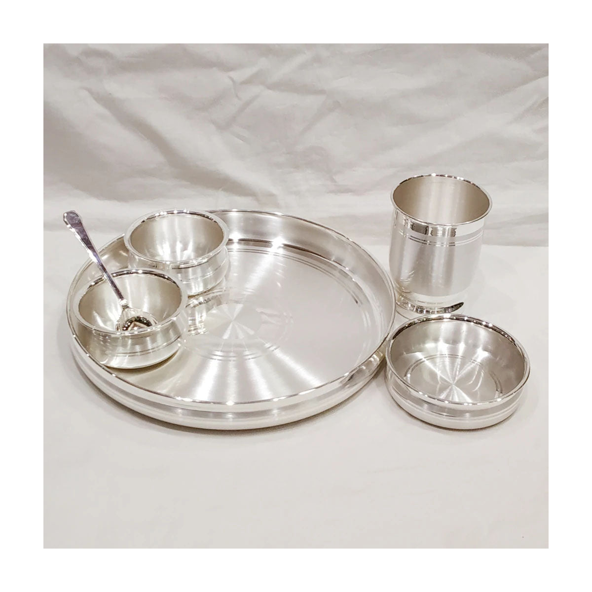 Silver Thalis & Dinner Sets