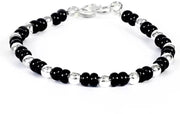 Traditional Beads Nazariya - Black & Silver Plating in India, UK, USA, All Country
