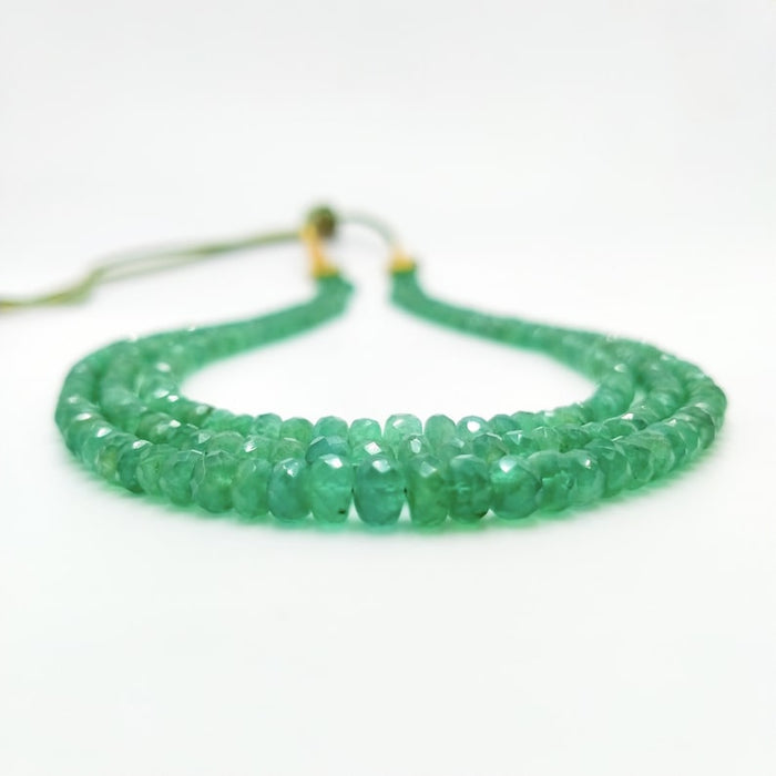 Precious Emerald gemstone Necklace | Party wear Gift | Wedding gift in India, UK, USA, All Country