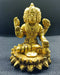 Super Fine Quality Pure Brass Brahma Gold Idol Statue, Goddess Brahma Ji Idol, God of wealth, fortune, love and beauty in India, UK, USA, All Country