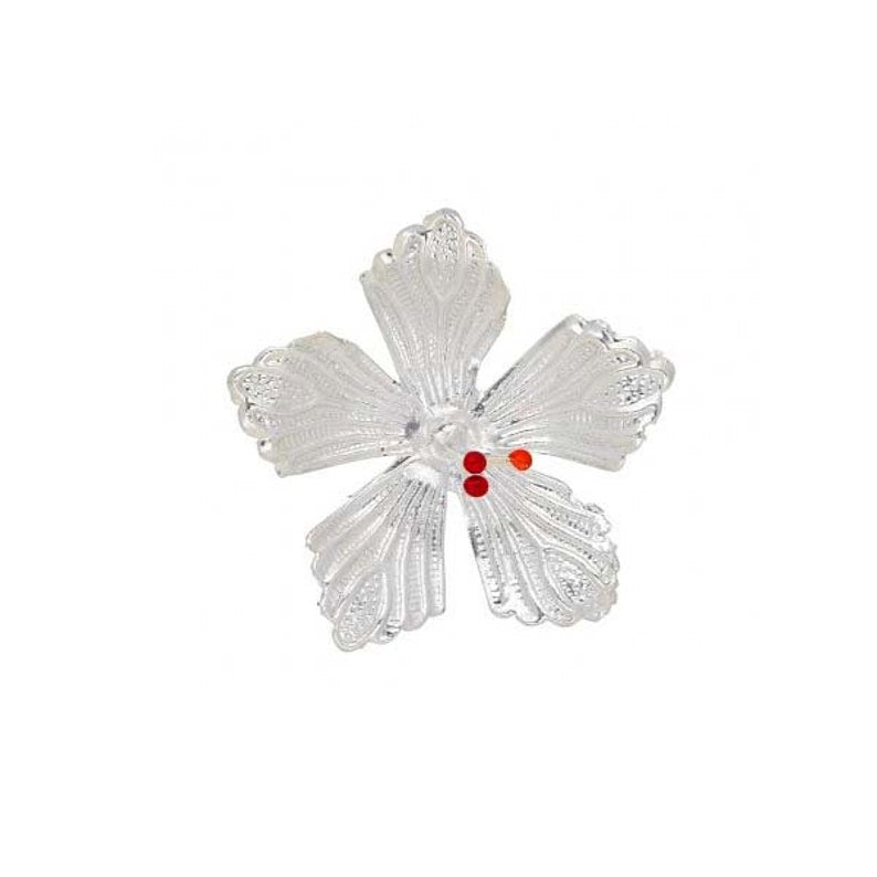 Silve Flower In Pure 925 Silver for Puja offering god religion Pooja Item, Jaswanti Puja Silver Flower in India, UK, USA, All Country
