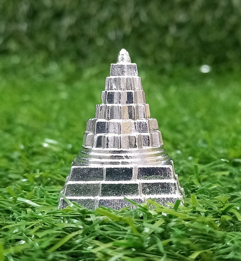 Mercury Parad Shree Yantra/, Purified Mercury Parad Shree Yantra, for Prayer and Meditation in India, UK, USA, All Country