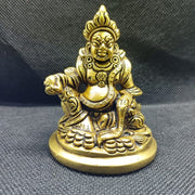 Super Fine Quality Pure Brass Kuber Idol Statue, God Sculpture, God of Wealth in India, UK, USA, All Country