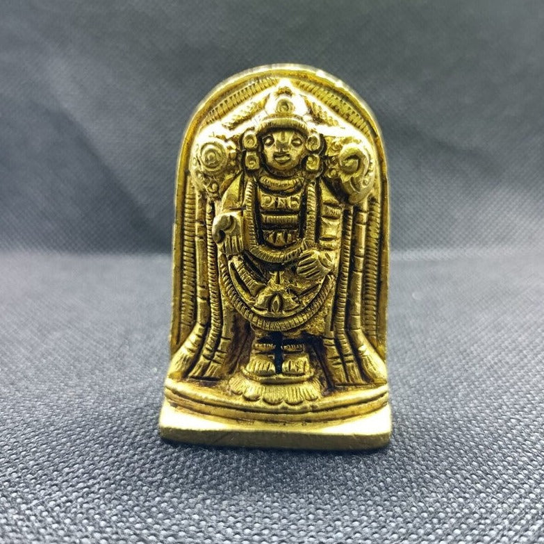 Pure Brass lord Tirupati Balaji brass idol, Goddess Balaj Idol Statue, God of Wealth in India, UK, USA, All Country