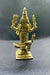 Super Fine Quality Pure Brass Lord Swami Kartikeya Gold Idol Statue, Goddess Murugan Kartike Idol, God of wealth, fortune, love and beauty in India, UK, USA, All Country