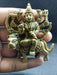 Super Fine Quality Pure Brass Lord Devi Durga Maa Gold Idol Statue, Goddess Durga Maa Idol, God of wealth, fortune, love and beauty in India, UK, USA, All Country