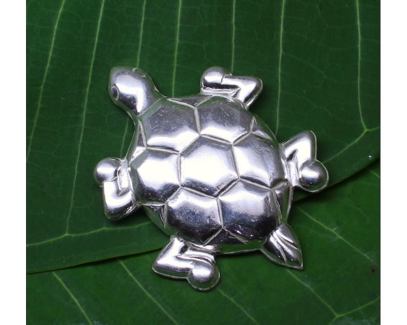 92.5 Pure Silver Tortoise Turtle for Vastu Improvement in India, UK, USA, All Country