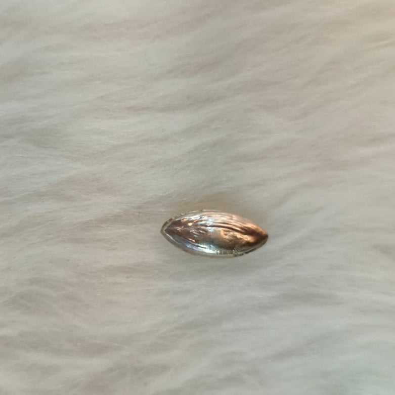 Cardamom In Pure Silver for Puja Offering handmade silver dry fruit, silver Elaichi for puja in India, UK, USA, All Country