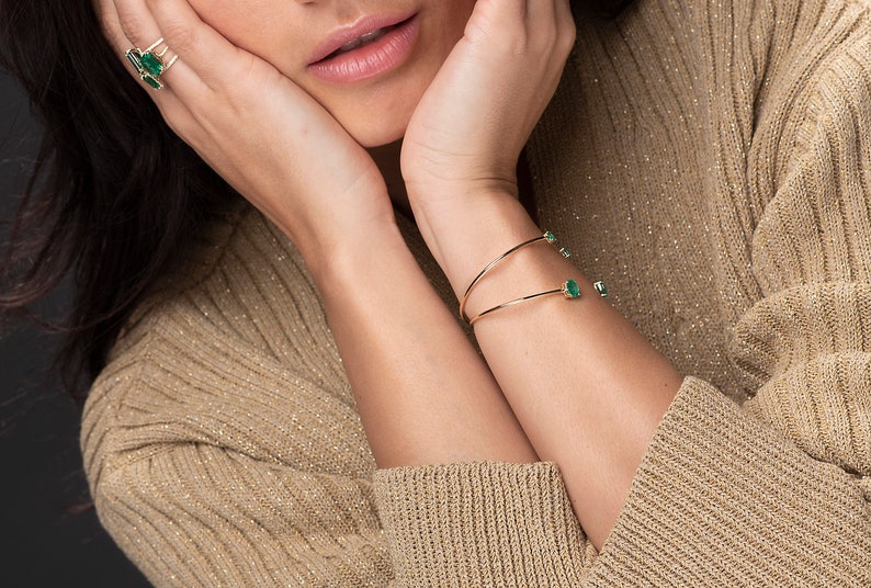 Emerald Bracelet – Karen Morrison Jewellery