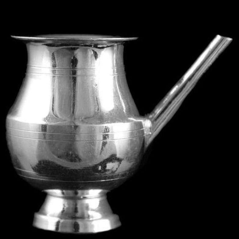 Silver Kindi / Karwa for Puja in India, UK, USA, All Country