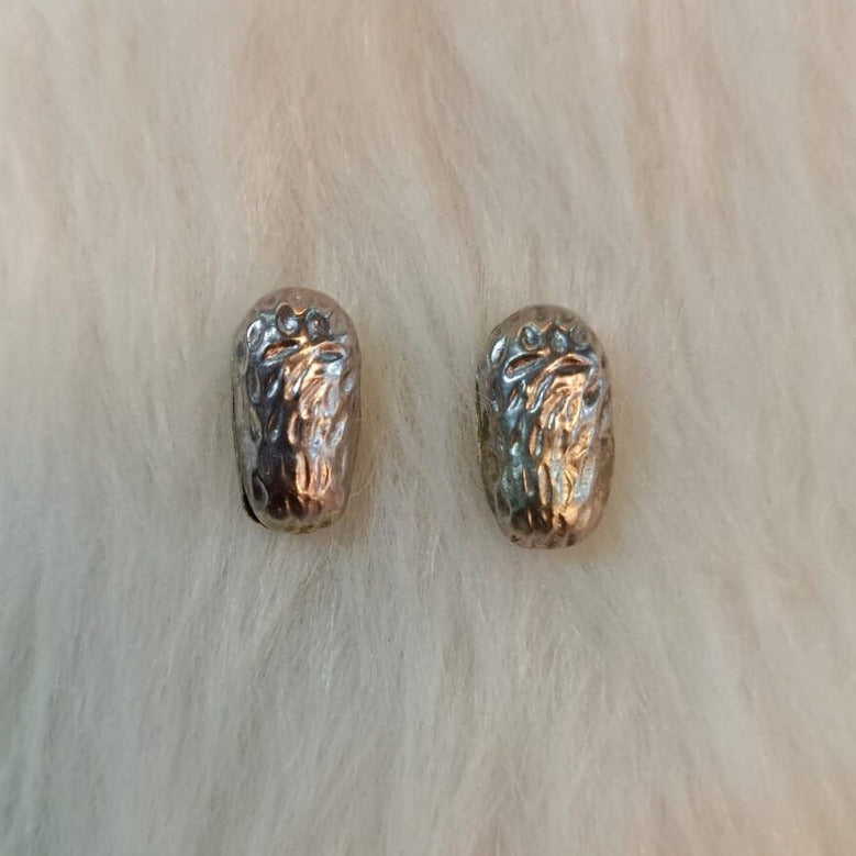 Pistachio In Pure Silver for Puja Offering handmade silver dry fruit, silver Pista for puja in India, UK, USA, All Country