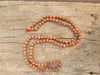 Rudraksha Japa Mala 5mm 108 + 1 Five Face Religious Beads for Prayer Yoga and Meditation in India, UK, USA, All Country