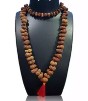 Gauri Shankar Rudraksha Mala – Indonesia Kanthi Mala 54+1 Beads in India, UK, USA, All Country