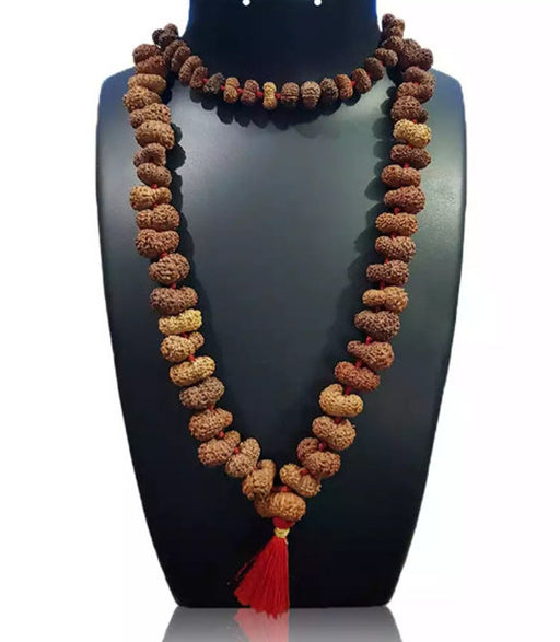 Gauri Shankar Rudraksha Mala – Indonesia Kanthi Mala 54+1 Beads in India, UK, USA, All Country