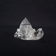 Tortoise Shree Yantra, Natural Rock Crystal, Sphatik Shree Yantra, Goddess Laxmi Shree Yantra for Prayer Room and Gifts in India, UK, USA, All Country