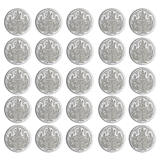 Trimurti Coin In Pure Silver 999 Religious Coin 5 Grams Set Of 50 Coins in India, UK, USA, All Country
