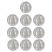 Ganpati Coin In Pure 999 Silver 5 Grams Set Of 10 Religious Coins in India, UK, USA, All Country