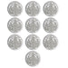 Ganesh Lakshmi Saraswati Coin In Pure 999 Silver 5 Grams Set Of 10 Religious Coins in India, UK, USA, All Country