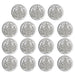 Ganesh Lakshmi Saraswati Coin In Pure 999 Silver 5 Grams Set Of 15 Religious Coins in India, UK, USA, All Country