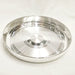 999 Fine Pure Silver Handmade solid Plan Thali, Plate/ Tray for Prasad, baby food - 8 Inch approx 200+ gram approx in India, UK, USA, All Country