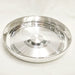 999 Fine Pure Silver Handmade solid Plan Thali, Plate/ Tray for prasad, baby food - 6 Inch approx 110+ gram approx in India, UK, USA, All Country