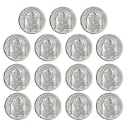 Ganpati Coin In Pure 999 Silver 5 Grams Beautiful Design For Gifting And Religious Purpose in India, UK, USA, All Country